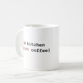 uit keukenimportkoffie - Python - mok (Voorkant links)