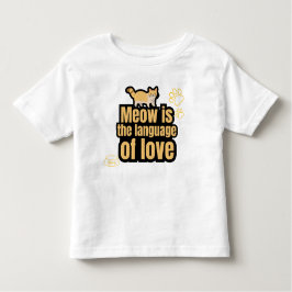 Uit liefde voor katten kinder shirts