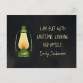 Uit met Lantaarns Briefkaart (Voorkant)