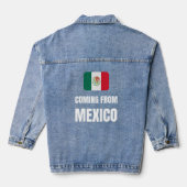 Uit Mexico komen Denim Jacket (Achterkant)