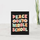 Uit middelbare school Afstuderen Groovy Laatste da Kaart (Voorkant)