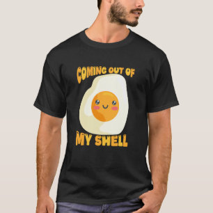 Uit mijn ei komen Kawaii Cute Grappig T-shirt