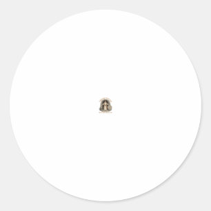 Uit mijn grot komend Grappig Christelijk Vintage T Ronde Sticker