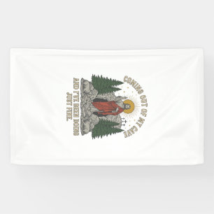 Uit mijn grot komend Opstanding Lyric Shirt Des Spandoek