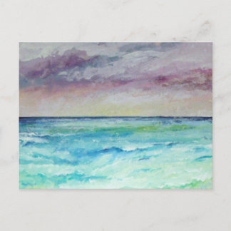 Uit naar Zee van Chapel Porth, Cornwall Briefkaart