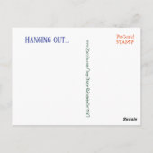 "Uit"Nr.1 de Kast van het BRIEFKAART (Achterkant)