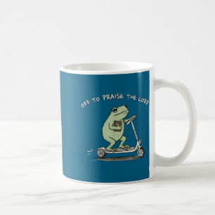 Uit om de Heer te prijzen Grappige christelijke me Koffiemok