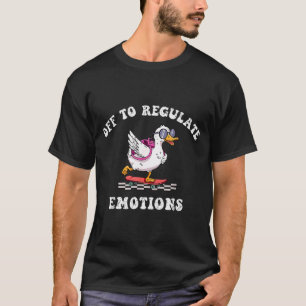Uit om Emoties te Reguleren Mentale Gezondheid Gra T-shirt