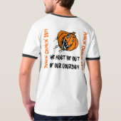 Uit onze goden! t-shirt (Achterkant volledig)