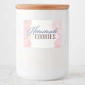 Uit onze keuken Zelfgemaakte Custom Labels Voedselcontainer Etiket (Voorkant)