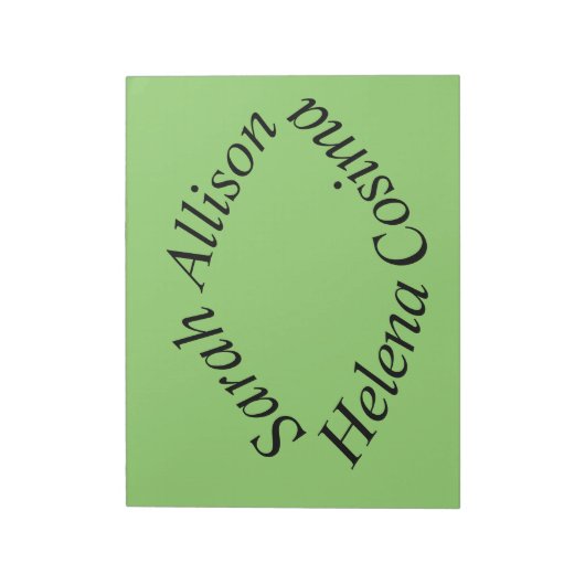 uit Orphan Black sarah, Allison, Helena en Cosima Notitieblok (Gedraaid)