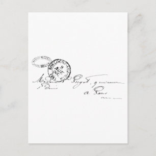 Uit Parijs Briefkaart