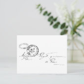 Uit Parijs Briefkaart (Staand voorkant)