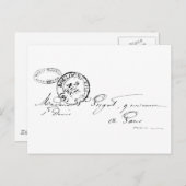 Uit Parijs Briefkaart (Voorkant / Achterkant)