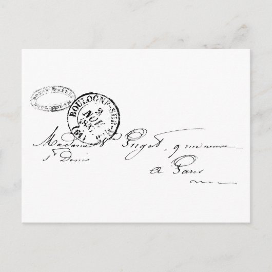 Uit Parijs Briefkaart (Voorkant)