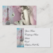 Uit Parijs met liefde Visitekaartje (Voorkant / Achterkant)