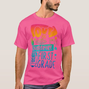 Uit quarantaine naar eerste graad terug naar schoo t-shirt