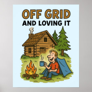Uit-raster Poster