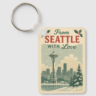  uit Seattle met liefde Sleutelhanger