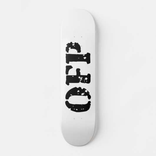 UIT SKATEBOARD (Voorkant)