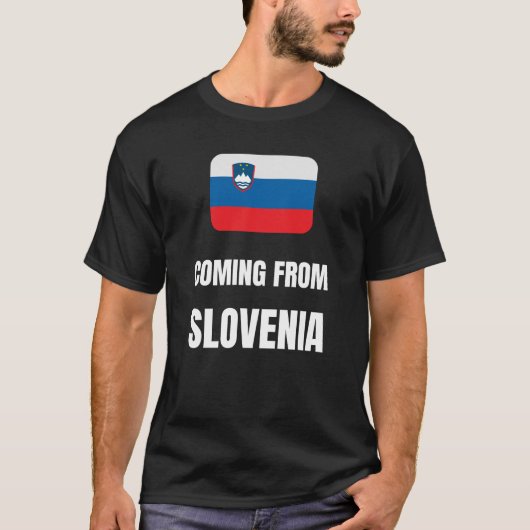 Uit Slovenië T-shirt (Voorkant)