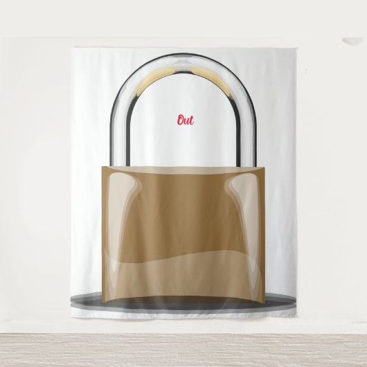 Uit Tapijt Wandkleed (Voorkant)