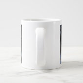 "Uit tijd in Parijs" Giant Coffee Mok (Achterkant)