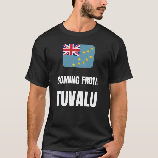 Uit Tuvalu T-shirt (Voorkant)