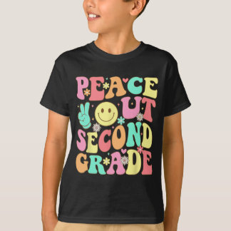 Uit tweede klas Groovy 2e klas laatste schooldag T-shirt