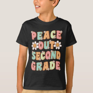 Uit tweede klas Schattige Groovy laatste dag van d T-shirt