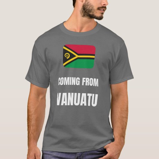 Uit Vanuatu komen T-shirt (Voorkant)