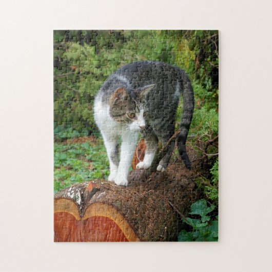 Uit voor een rol - Kat Puzzle Legpuzzel (Verticaal)