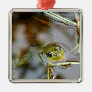 Uit voor wat frisse lucht metalen ornament