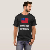Uit Western Samoa komen T-shirt (Voorkant volledig)