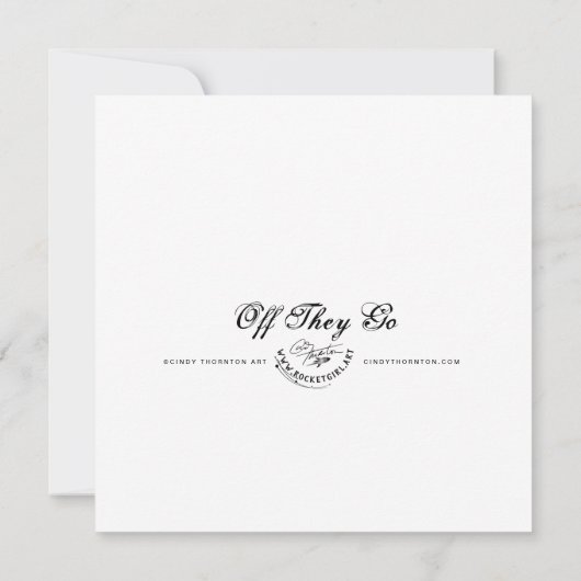 Uit Ze gaan - Mini Print (Achterkant)