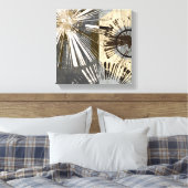 Uitbarstende Tegels I Canvas Afdruk (Insitu (Slaapkamer))