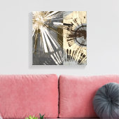 Uitbarstende Tegels I Canvas Afdruk (Insitu (Woonkamer))