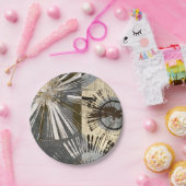 Uitbarstende Tegels I Papieren Bordje (Feest)