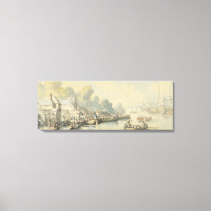 Uitbarsting in Southampton op 20 juni na Lord Canvas Afdruk