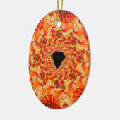 Uitbarsting Keramisch Ornament (Links)