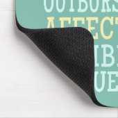 Uitbarstingen van Affection custom mousepad Muismat (Hoek)