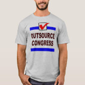 Uitbesteden Congres T-shirt (Voorkant)
