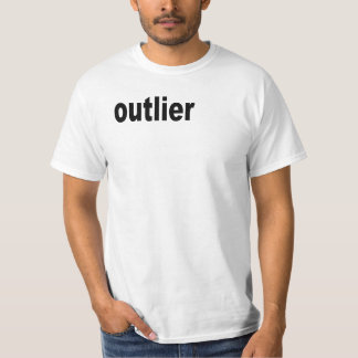 Uitbijter verhuisde van het Center for Statistici T-shirt