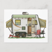 Uitbreidbare hybride aanhangwagen briefkaart (Voorkant)