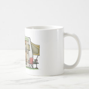 Uitbreidbare hybride aanhangwagen koffiemok