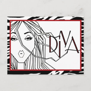 "Uitbreidingen van DIVAtude-briefkaarten" Briefkaart