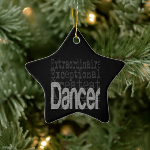 Uitbundige Danser Keramisch Ornament
