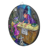 Uitchecken bibliotheek dartbord (Voorkant Rechts)