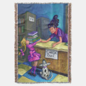 Uitchecken bibliotheek deken (Voorkant Verticaal)