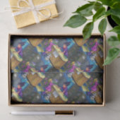 Uitchecken bibliotheek tissuepapier (Geschenk)